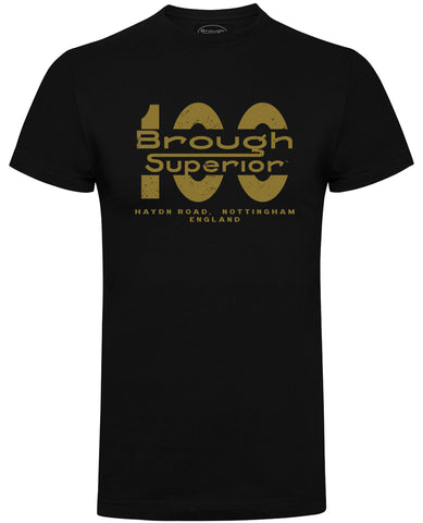 Brough Superior 100 - Short Sleeve T-Shirt