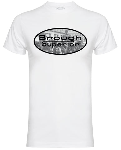 Brough Superior George Brough Oval - Short Sleeve T-Shirt