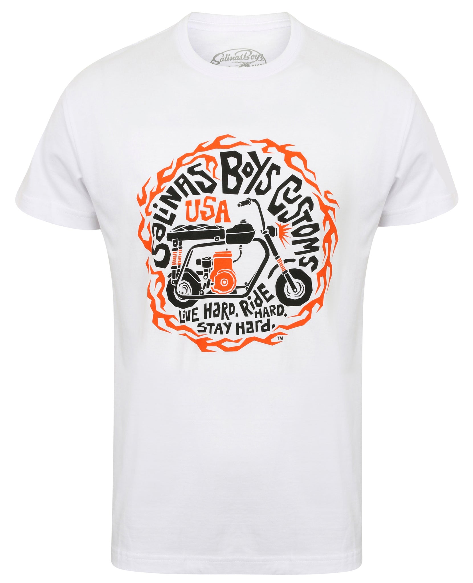 Salinas Boyz 'Live Hard, Ride Hard, Stay Hard' - Short Sleeve T-Shirt