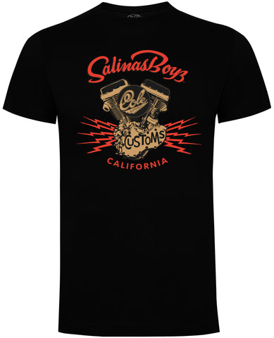 Salinas Boyz 'V-Twin Customs - Short Sleeve T-Shirt